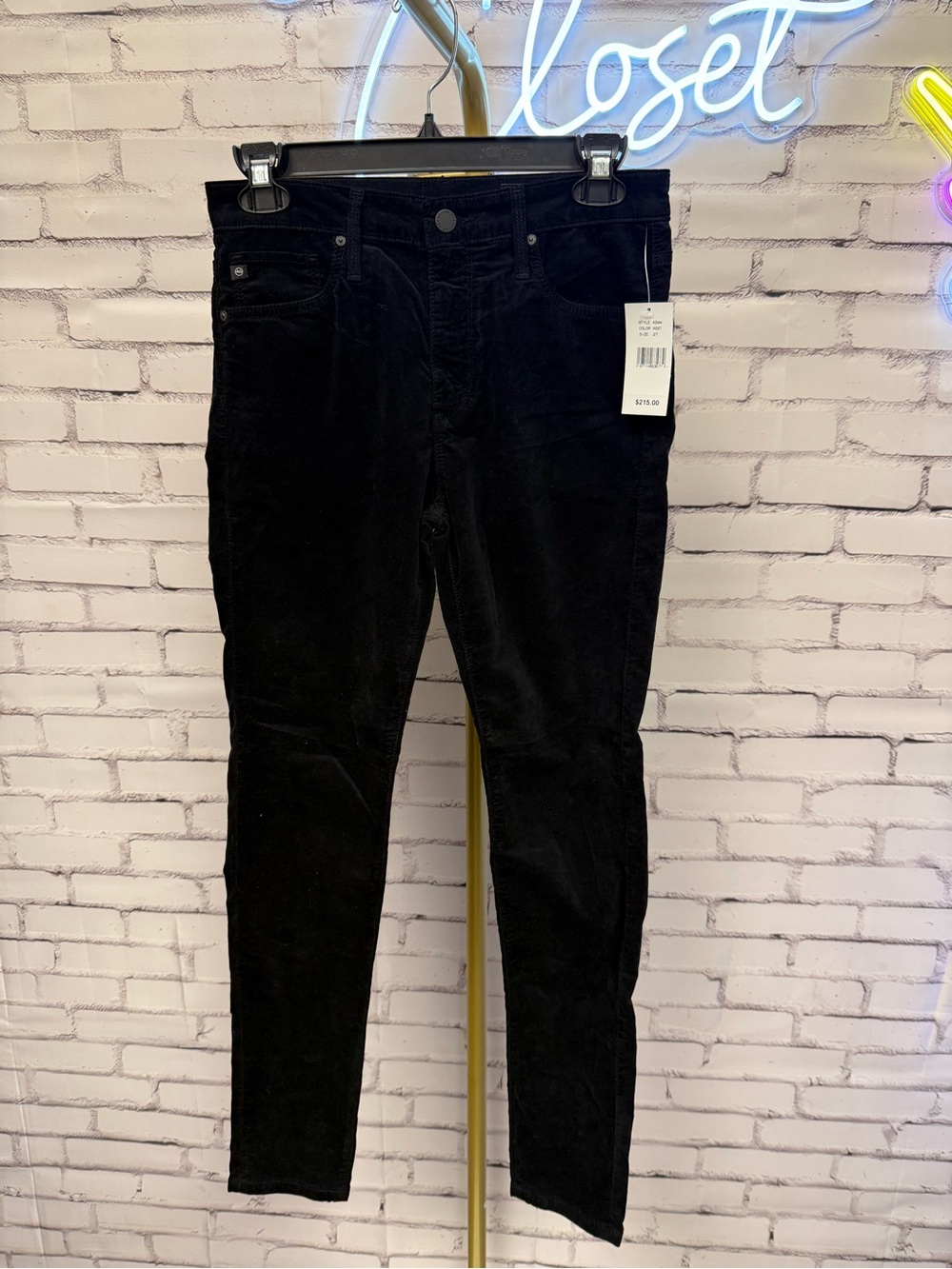 AG Adriano Goldshmied High Rise Skinny Ankle - 27